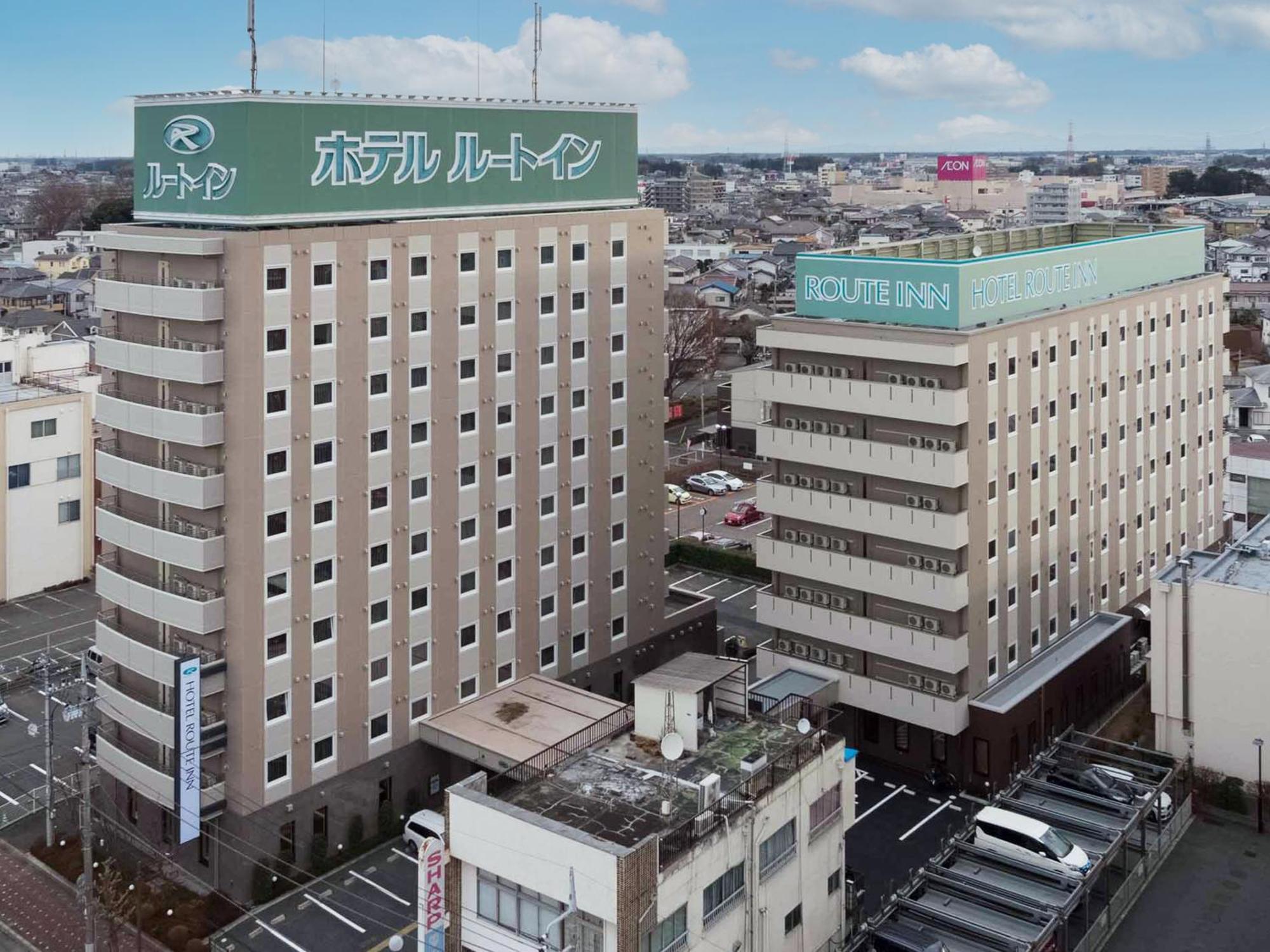 Hotel Route-Inn Koga Ekimae Exteriör bild